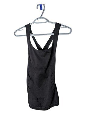 BLANQI Sport-Support Maternity Crossback Tank - Black Size Medium